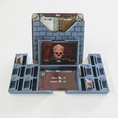 Gloomhaven Monster Stats And Health Holder – Slots 3D Printer Model