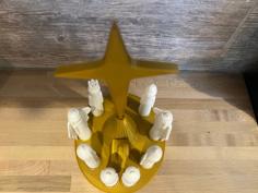 Nativity Star And Ornaments 3D Printer Model