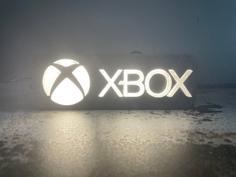 Xbox Logo Lamp 3D Printer Model