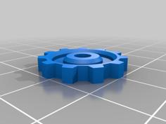 Magic: The Gathering Cog Counter 3D Printer Model