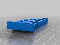 Tracklib: OpenSCAD Library For Rendering Toy Train Parts 3D Printer Model