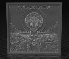 Rythmus Aniime Publica Xadamai’s Album Cover Litophane 3D Printer Model