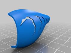 Stencil For Fat Shad Crankbait 3D Printer Model