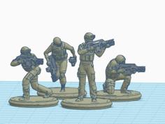 Aliens Kitbash: More USCM “Colonial Marines” Updated 3D Printer Model