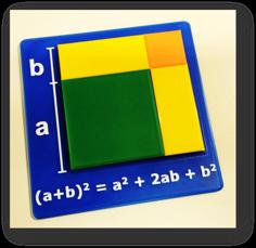 Visual Proof Of The Square Of The Sum 3D Printer Model