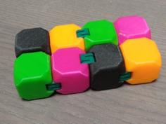 Fidget Cube With S-hinges 3D Printer Model