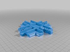 Geotrax X Crossing 3D Printer Model