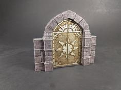 OpenForge 2.0 Boss Door (Cut-Stone Varients) 3D Printer Model