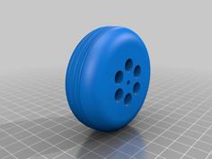 RC Plane 65mm Wheel 3D Printer Model