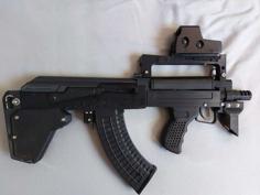 Printable Groza (Airsoft) 3D Printer Model