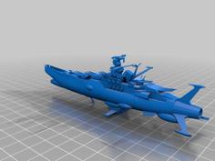 Space Battleship Yamato 3D Printer Model