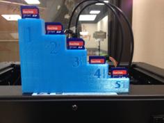 Podium SD Card Holder 3D Printer Model