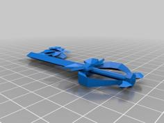 Divine Rose Key Blade 3D Printer Model