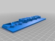 D&D Dice Tray For Beginners 3D Printer Model