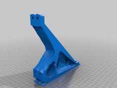 Topology Optimized Shelf Brackets Holder 3D Printer Model