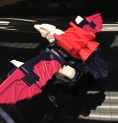 Transformers Titans Return Wingspan To Laserbeak 3D Printer Model