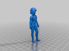 Android 18 – C-18 3D Printer Model