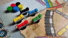 Ticket To Ride – Train Player Counter 3D Printer Model