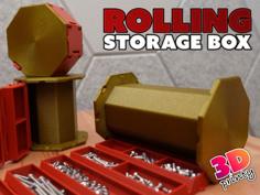 Rolling Storage Box 3D Printer Model