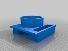 Peugeot 5008 Front Cup Holder 3D Printer Model