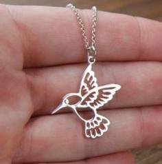 Hummingbird Pendant 40mm 3D Printer Model