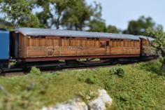 OO Gauge Gresley Full Brake Coach Sides 3D Printer Model