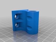 Vertical Mount Lamp Base 3D Printer Model