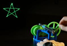 Mechanical Laser Show 3D Printer Model