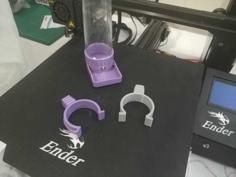 Bird Water Dispenser Holder 3D Printer Model