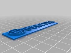 Beretta Logo 3D Printer Model