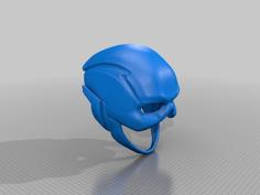 Justice League The Flash Helmet 3D Printer Model