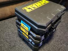 Old Generic Dewalt Box To TStak 3D Printer Model