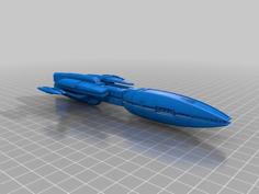 Star Trek Andoran Kumari 1:2000 3D Printer Model