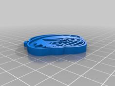 One Piece Luffy Keychain 3D Printer Model