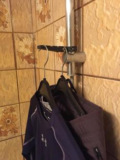 Clothes Holder Bathroom 3D Printer Model