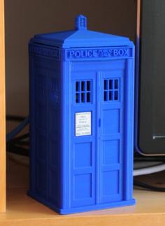 TARDIS Case With Removable Top For Raspberry Pi 4 3D Printer Model