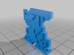 Pixel Veedramon 3D Printer Model