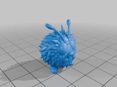 Pokemon Venonat #48 – Optimized For 3D Printing 3D Printer Model