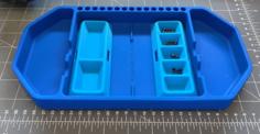 Stacking Small Parts Organizer Small Screws Harbor Freight Silicone Tray Compatible 3D Printer Model