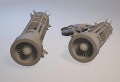 Abandoned Pod Racer For Star Wars Legion 3D Printer Model