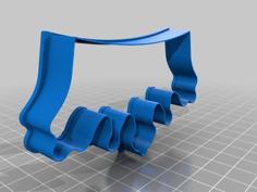 Princess Tiara Cookie Cutter 3D Printer Model