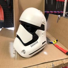 Star Wars Episode 7 First Order Helmet (wearable) !!!!old Version!!!! 3D Printer Model