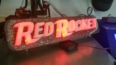 Fallout Red Rocket Sign 3D Printer Model