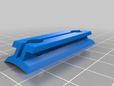 1010 Conformal Rail Guide 38mm (Fastener Version) 3D Printer Model