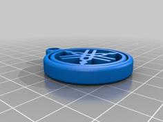 Yamaha Gyro Keychain 3D Printer Model