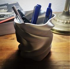 Sinosoidal Spiral Vase 3D Printer Model