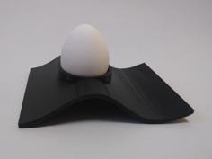 Egg Cup Wave 3D Printer Model