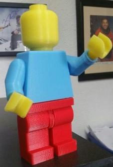 Lego Man Figure 3D Printer Model