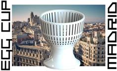 Egg Cup Madrid 3D Printer Model