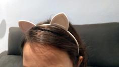 Cat Ears Diadem 3D Printer Model